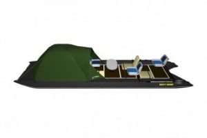 Inflatable catamaran pvc